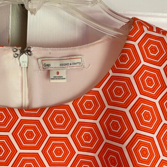 GAP Geometric Shift Dress Size 0 - Picture 4 of 5
